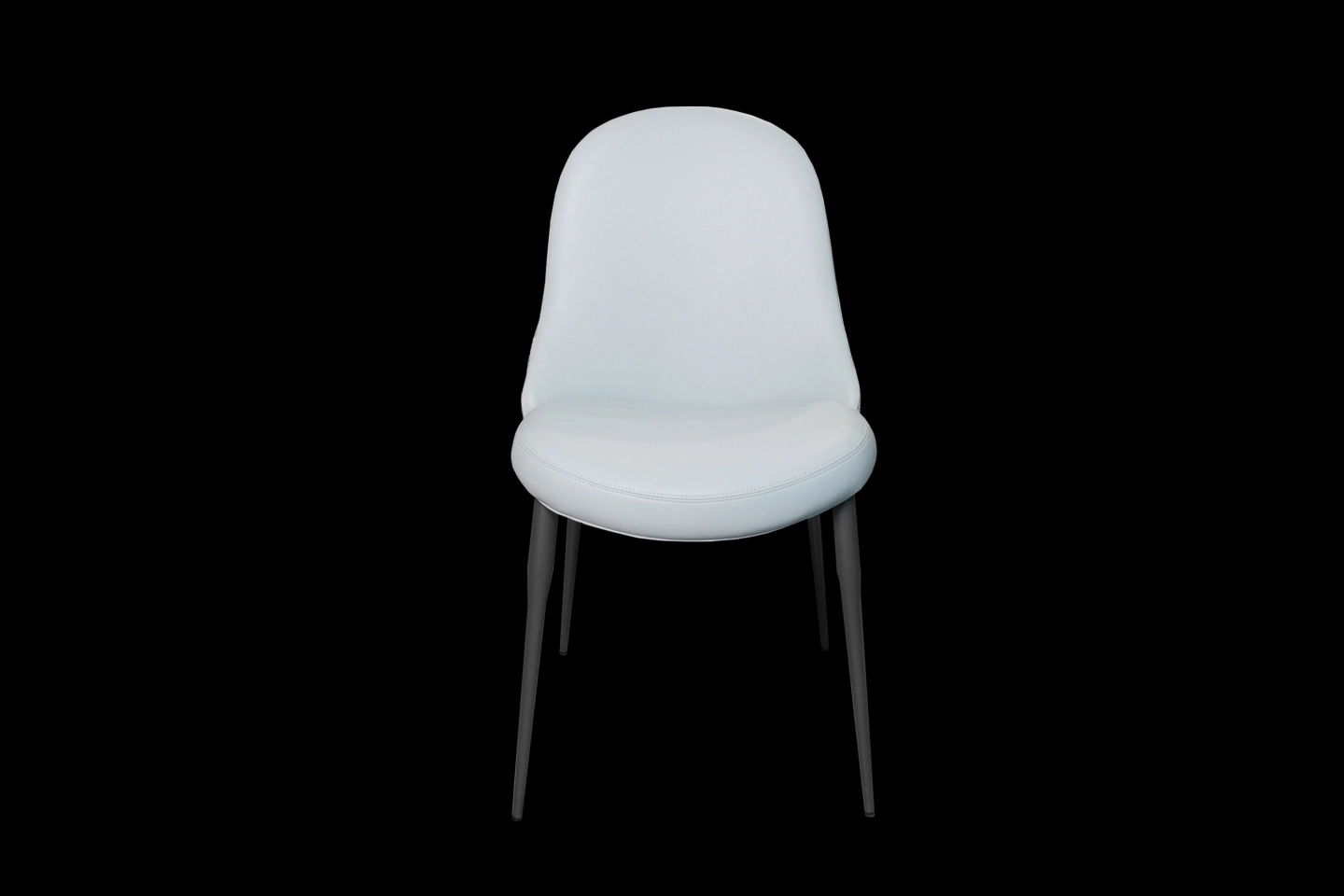 淺色皮革餐椅款式