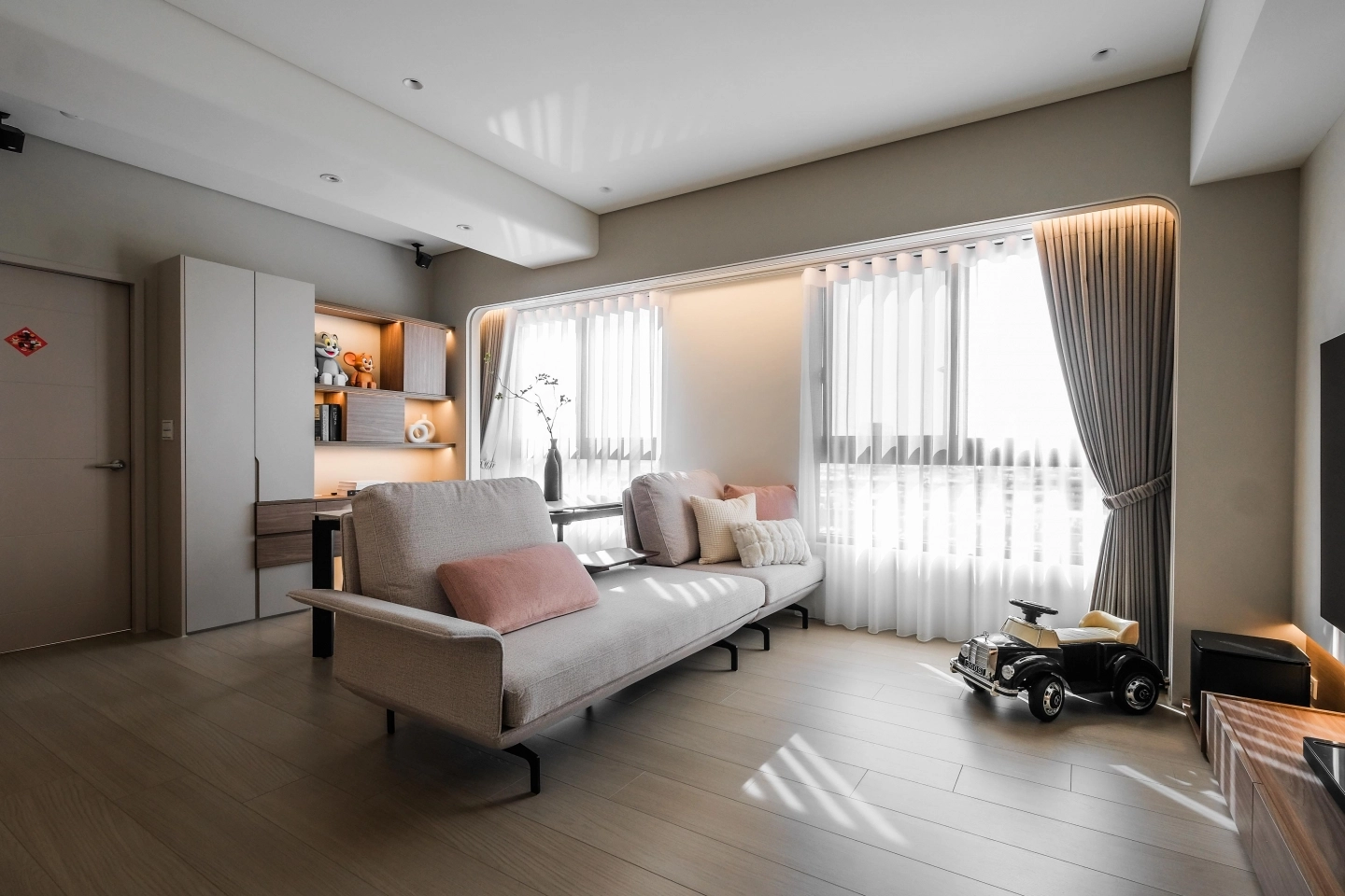 貓抓布訂製沙發,低背款式沙發