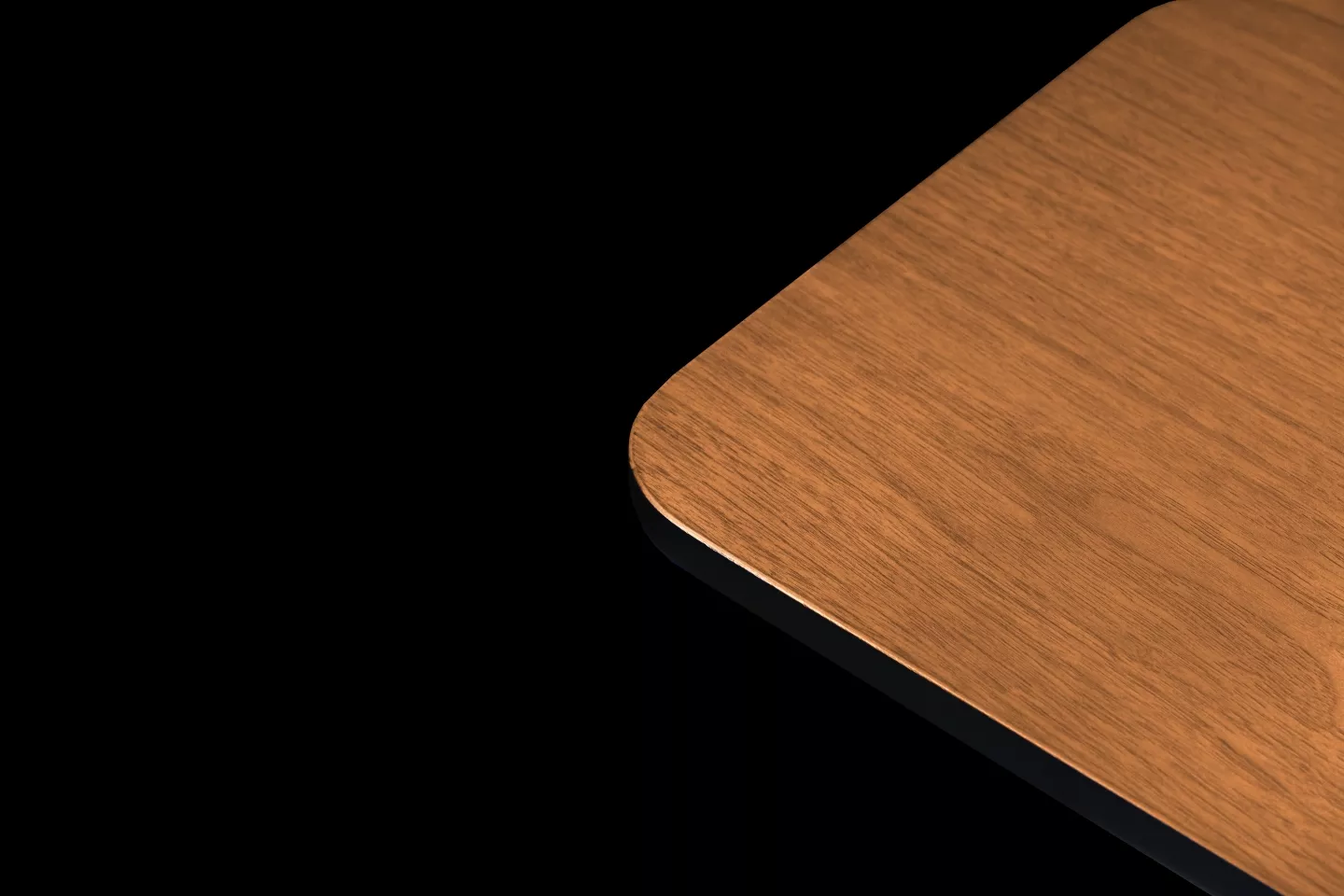 實木貼皮桌面細節