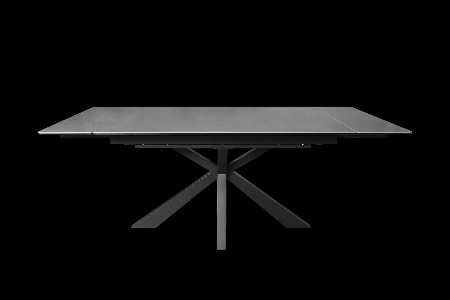 伸縮桌面造型款桌腳的桌款桌面展開樣式