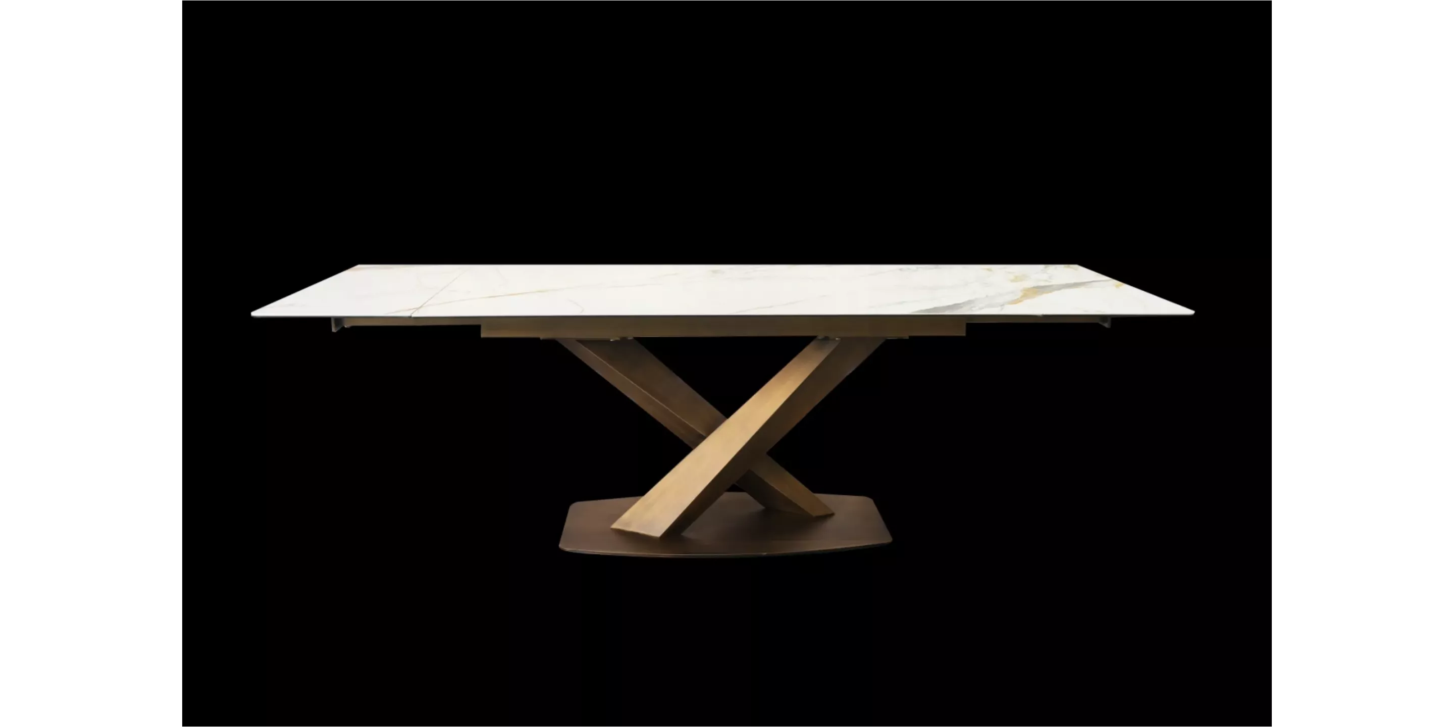 D30岩板伸縮餐桌