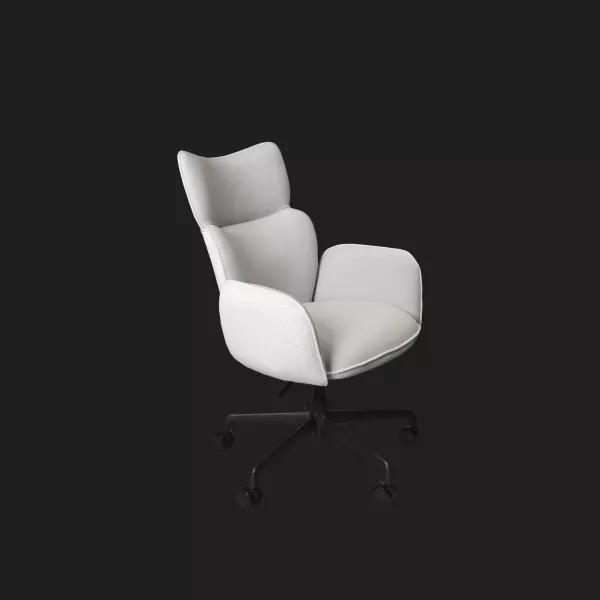 CS8旋轉皮餐椅/書房椅