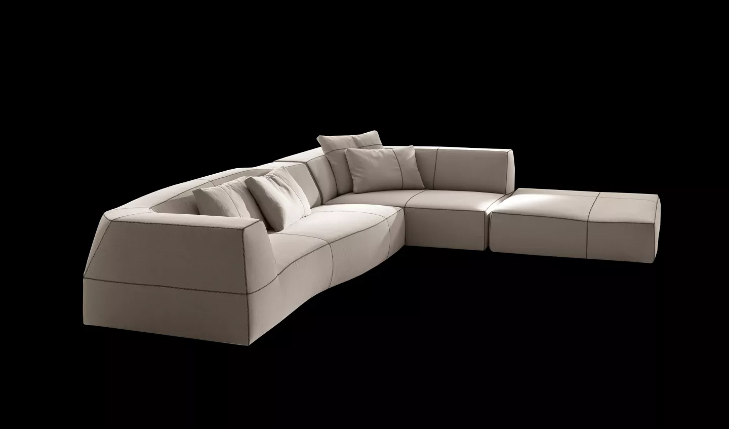 訂製沙發B&B_Bend-sofa